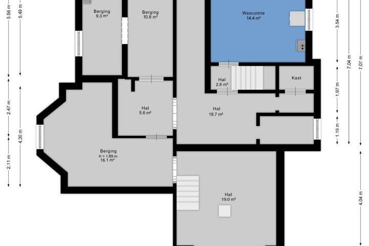 Plattegrond – Hoofdkade 7, Ter Apel