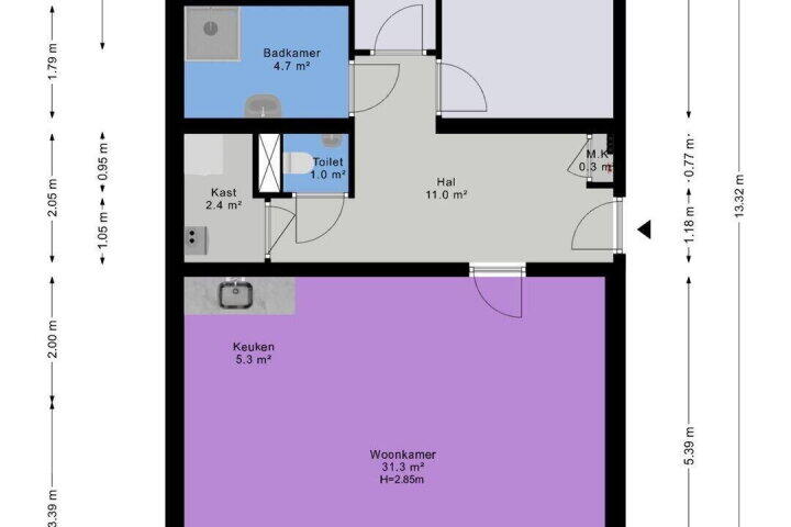 Plattegrond – Hoofdkanaal OZ -R 81, Emmer-Compascuum
