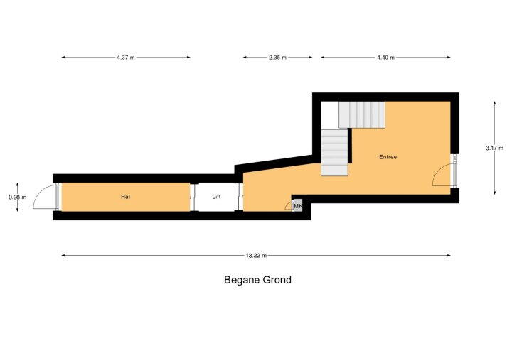 Plattegrond – Hoofdstraat 57, Landgraaf