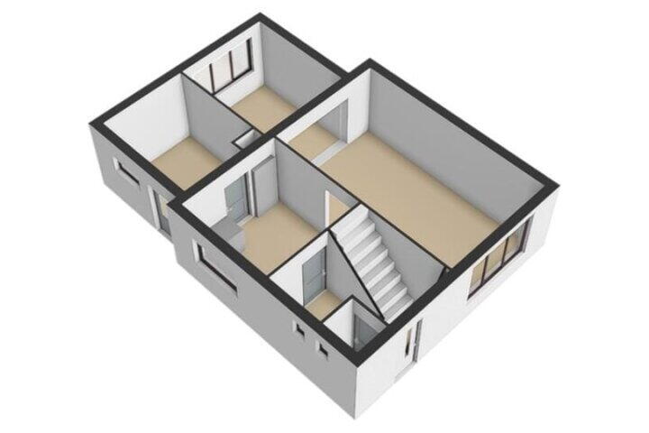 Plattegrond – Hoofdstraat 37, Lottum