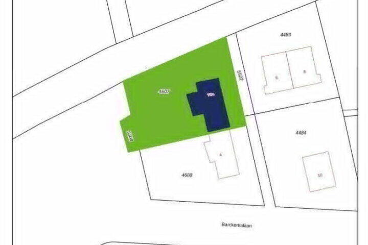 Plattegrond – Hoofdstraat 76 A, Tolbert