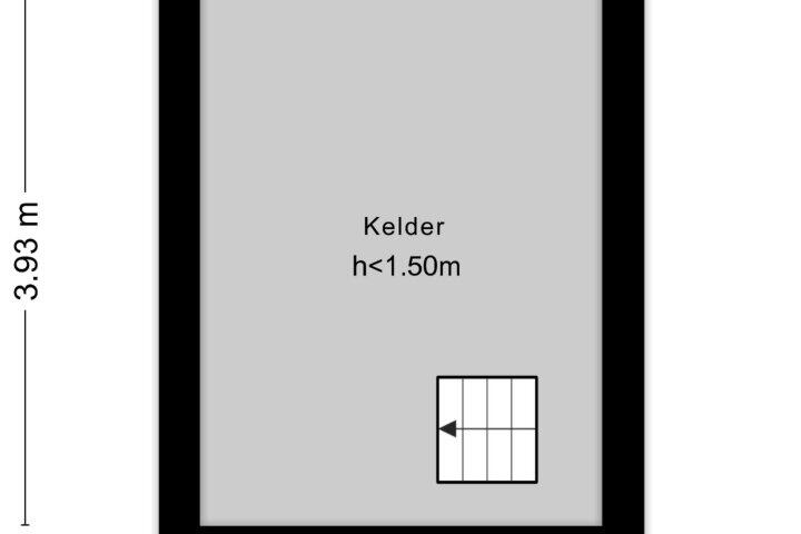 Plattegrond – Hoofdstraat 95, Gasselternijveen
