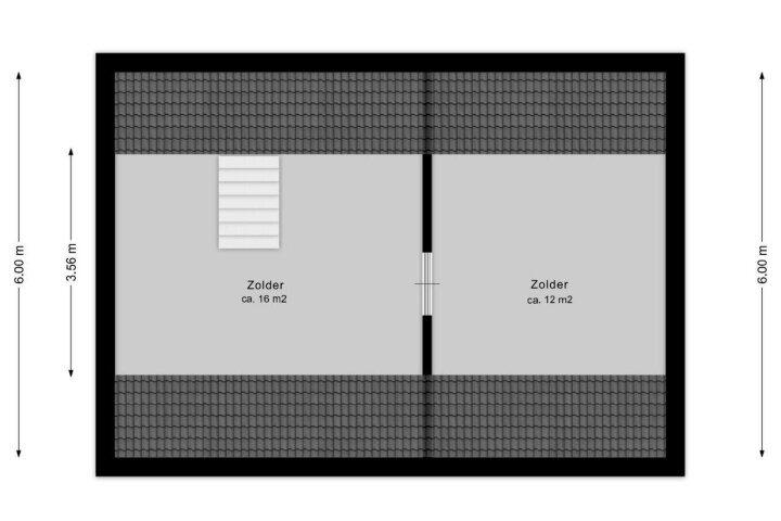 Plattegrond – Hoofdweg-Boven 2, Haulerwijk