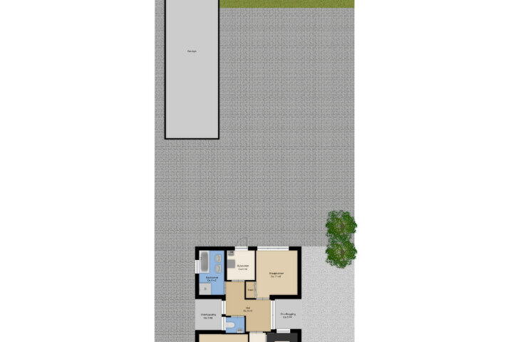 Plattegrond – Hoofdweg 178, Bovensmilde