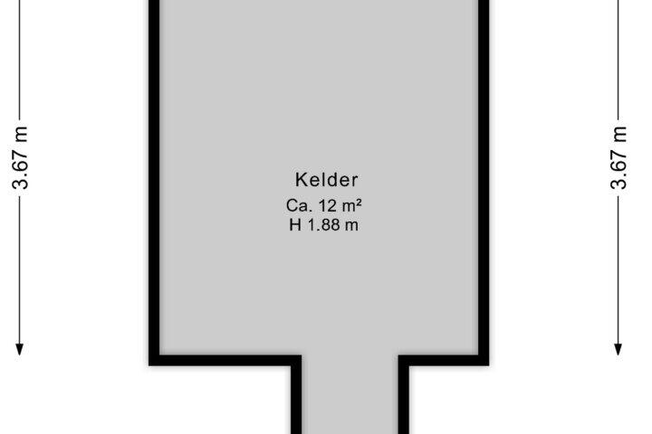 Plattegrond – Hoofdweg 18, Veenhuizen