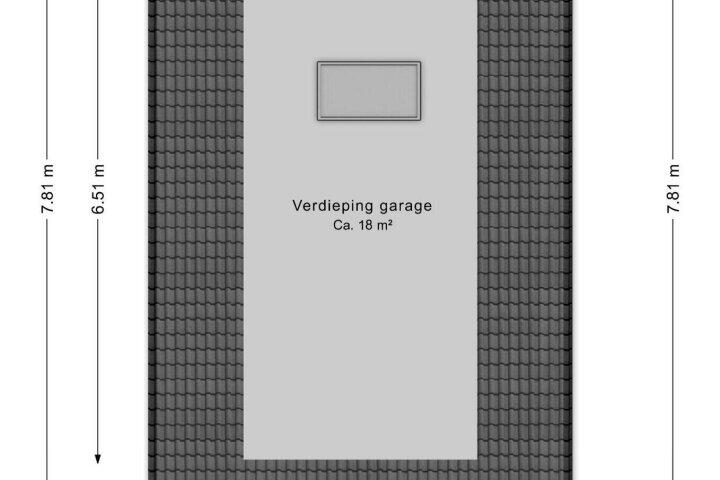 Plattegrond – Hoofdweg 62, Smilde