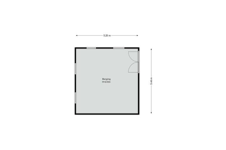 Plattegrond – Hoogemierdseweg 21, Lage Mierde