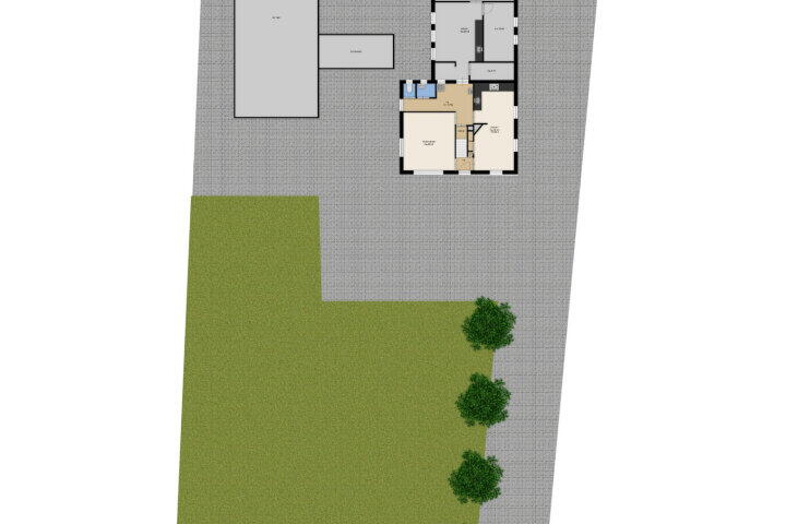 Plattegrond – Hoogeveenseweg 14, Slagharen