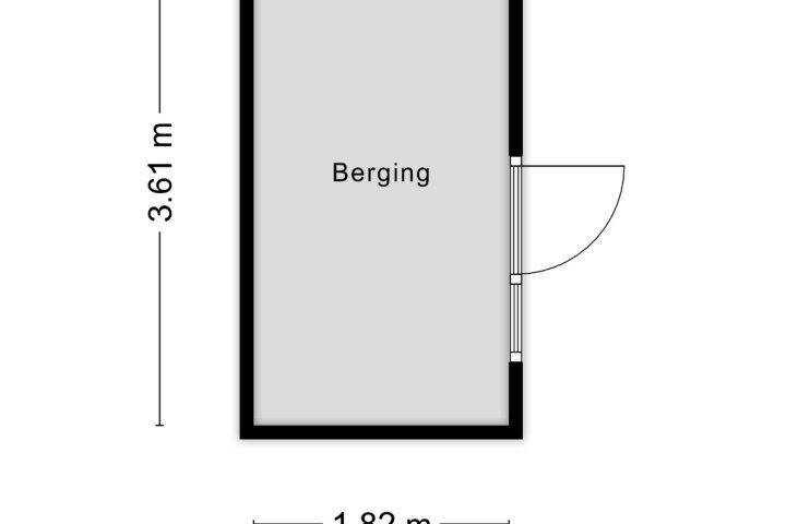 Plattegrond – Hoogmeer 1417, Wijchen