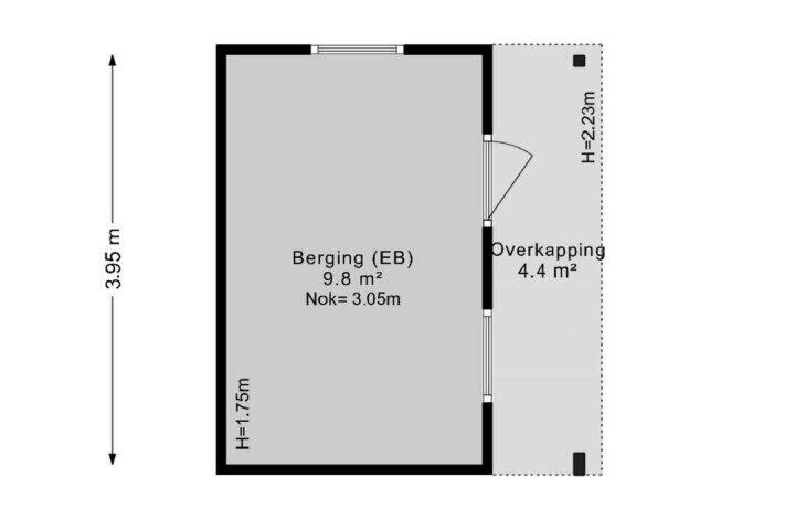 Plattegrond – Hoogte der Heide 10 2, Gasselte