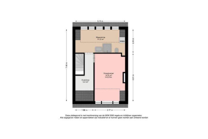 Plattegrond – Hooikamp 84, Leidschendam