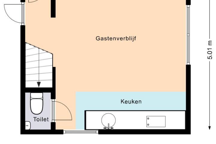 Plattegrond – Hooilanden 4, Luinjeberd