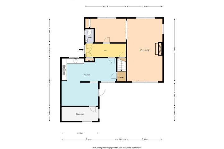 Plattegrond – Horne 2, Nieuwehorne