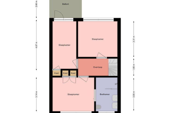 Plattegrond – Horscamp 10, Harlingen