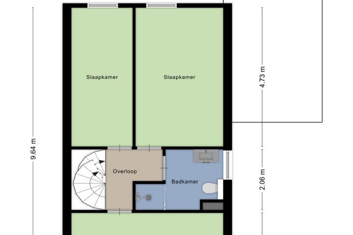 Plattegrond – Horst 26 62, Lelystad