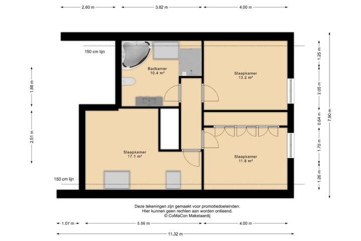 Plattegrond – Horsterweg 28, Castenray