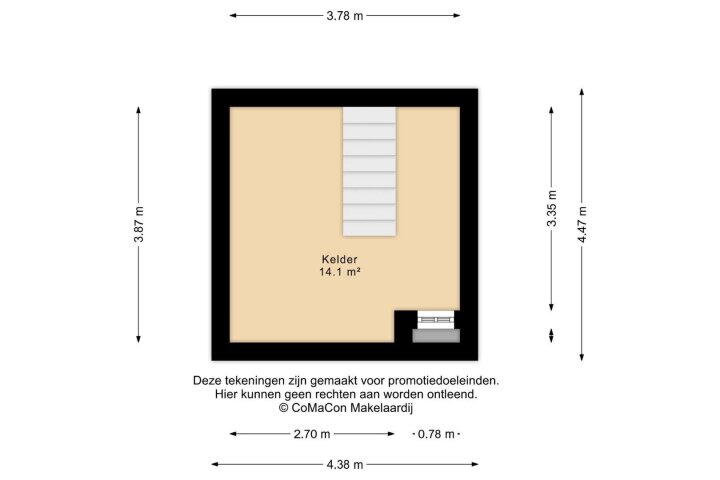 Plattegrond – Horsterweg 28, Castenray