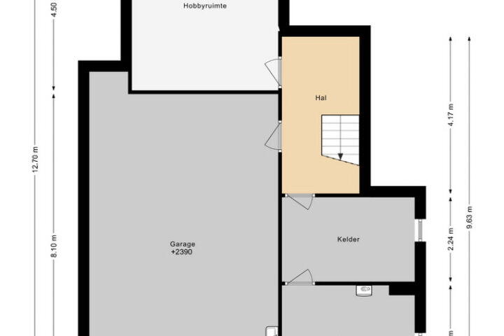 Plattegrond – Houbiersstraat 25, Simpelveld
