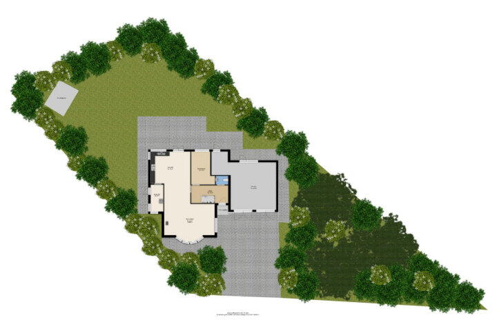 Plattegrond – Houtlaan 117, Assen