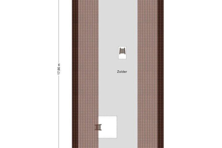 Plattegrond – Houtsestraat 2 A, Balgoij