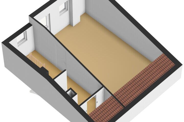Plattegrond – Houtwal 21, Vlissingen