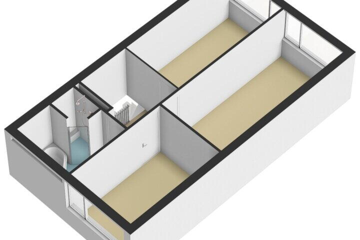 Plattegrond – Houtzagersdonk 206, Apeldoorn