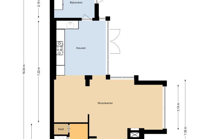 Plattegrond – H. Scheepstrastraat 12, Roden