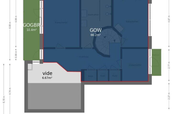 Plattegrond – H. Soeteboomstraat 21, Zaandam
