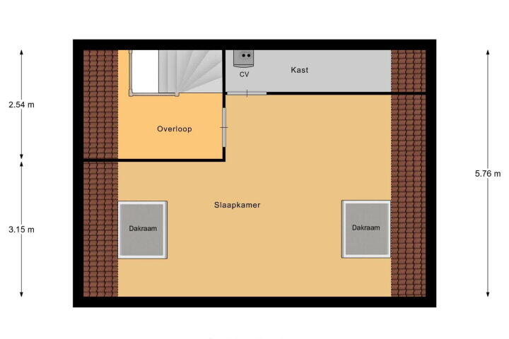 Plattegrond – Hugo de Grootsingel 46, Bovenkarspel