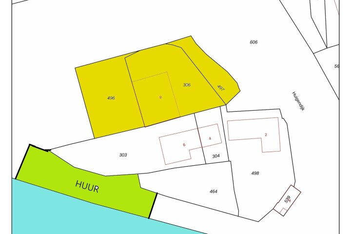 Plattegrond – Huigendijk 8, Ursem