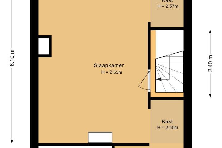 Plattegrond – Huiserf 23, Breda