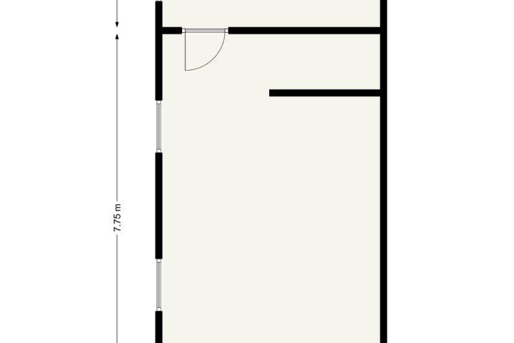 Plattegrond – Huizumerlaan 79, Leeuwarden