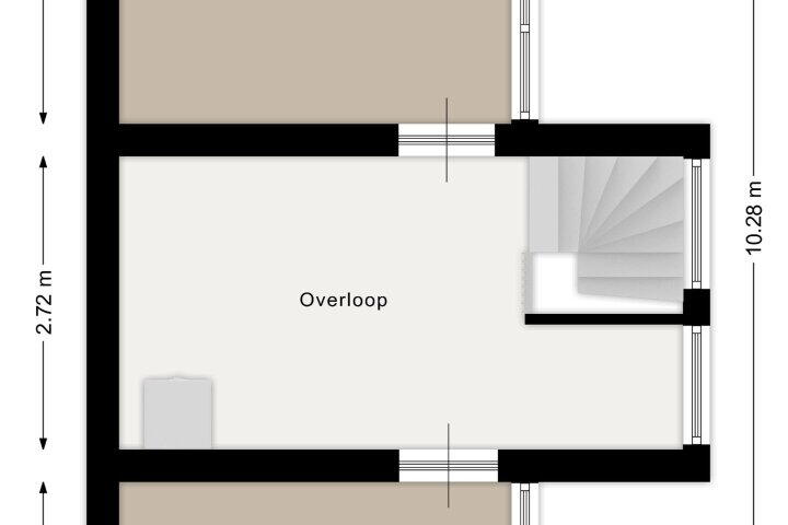 Plattegrond – Humphrey Bogartstraat 6, Almere