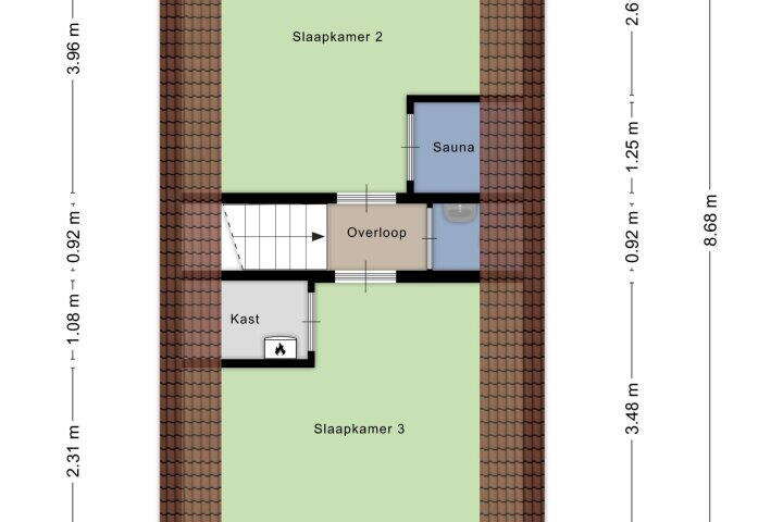Plattegrond – Hunerwold State 5, Wateren