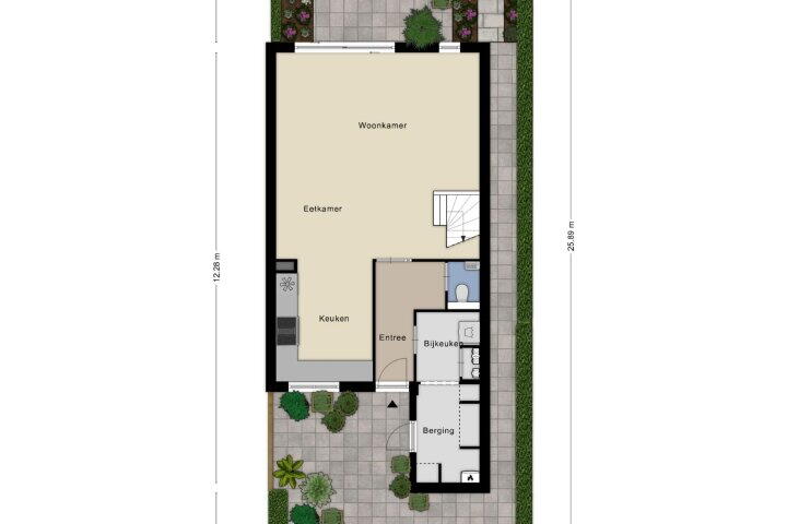 Plan – Huntum 22 A, Amsterdam