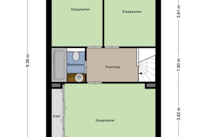 Plan – Huntum 22 A, Amsterdam