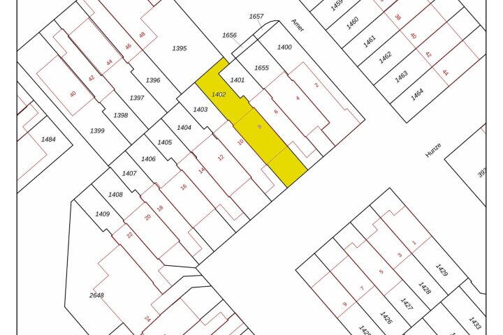 Plattegrond – Hunze 8, Heerhugowaard