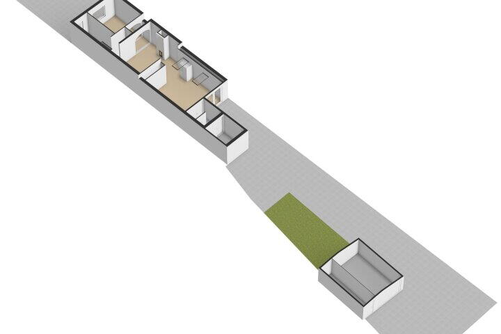 Plattegrond – Huskensweg 45, Heerlen