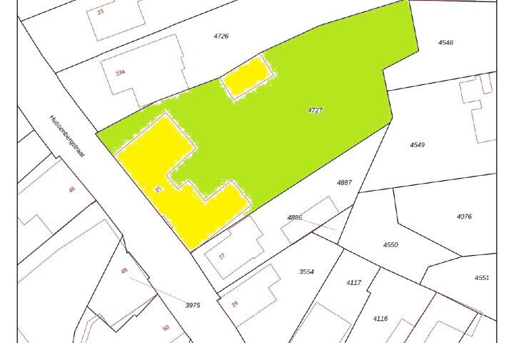 Plattegrond – Hussenbergstraat 25, Geulle