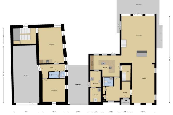 Plattegrond – Hussenbergstraat 25, Geulle