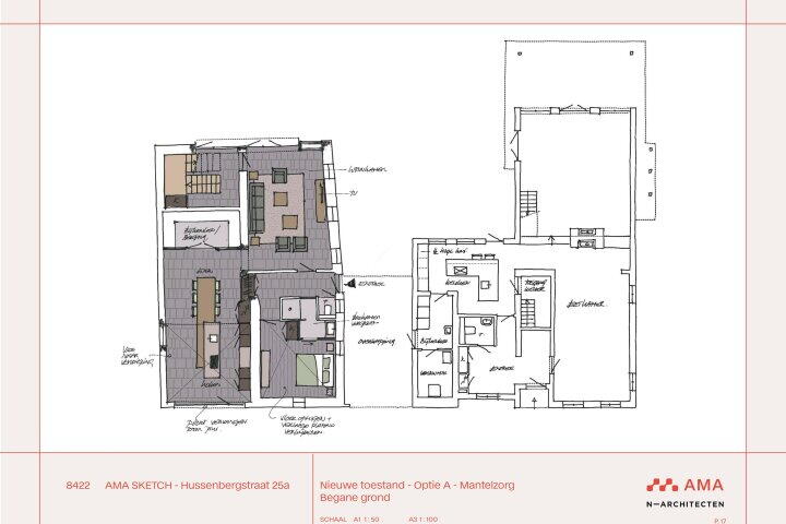 Plattegrond – Hussenbergstraat 25, Geulle