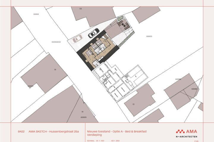 Plattegrond – Hussenbergstraat 25, Geulle