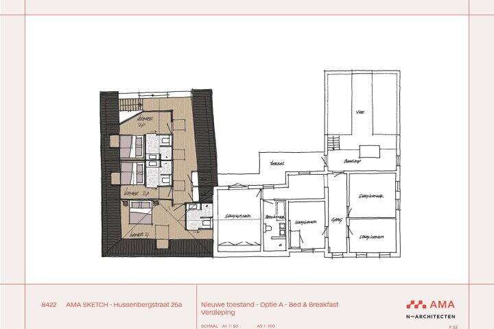 Plattegrond – Hussenbergstraat 25, Geulle
