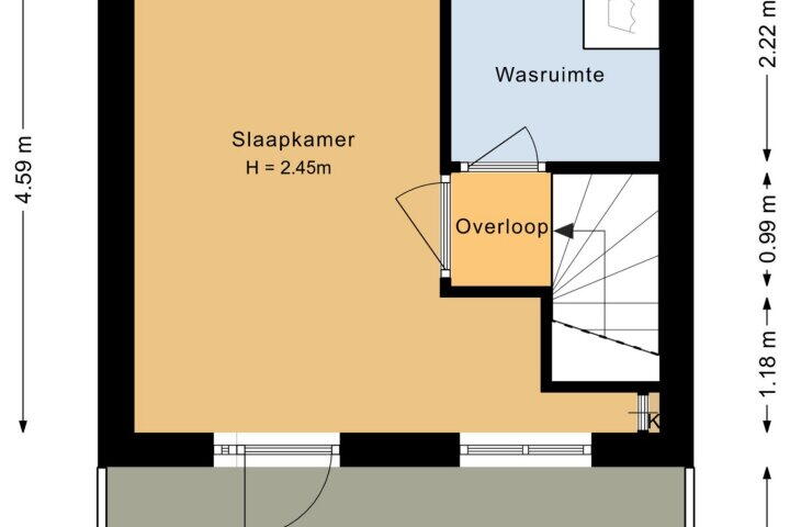 Plattegrond – Huygenhoekring 107, Heerhugowaard
