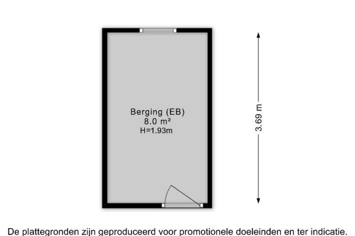 Plattegrond – Huygensstraat 42, Groningen