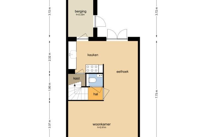 Plattegrond – Iemstukken 18, Assen