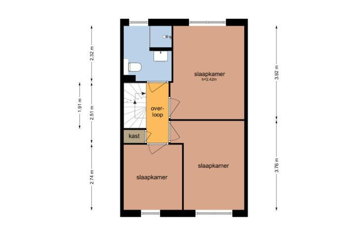 Plattegrond – Iemstukken 18, Assen