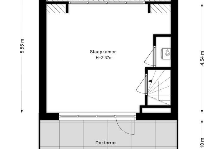 Plattegrond – Impalastraat 50, Almere