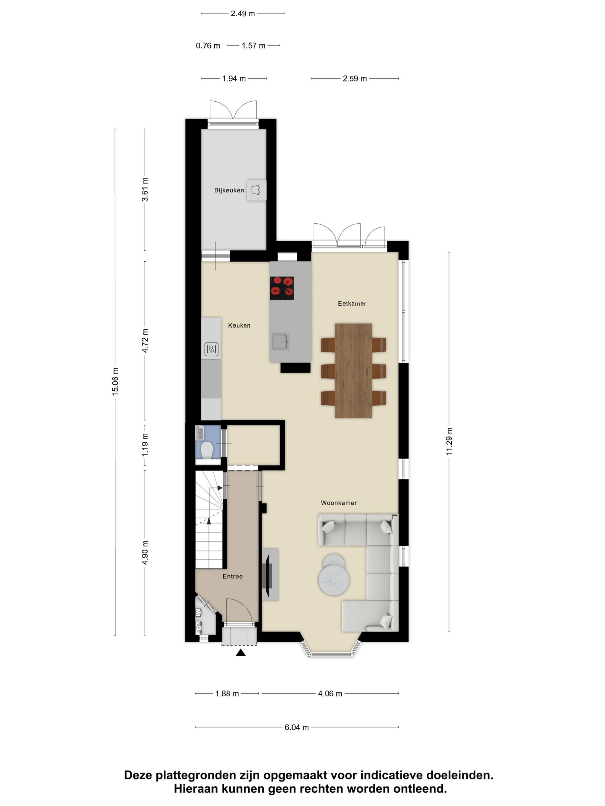 Plattegrond 1 - Irenelaan 20, Geleen