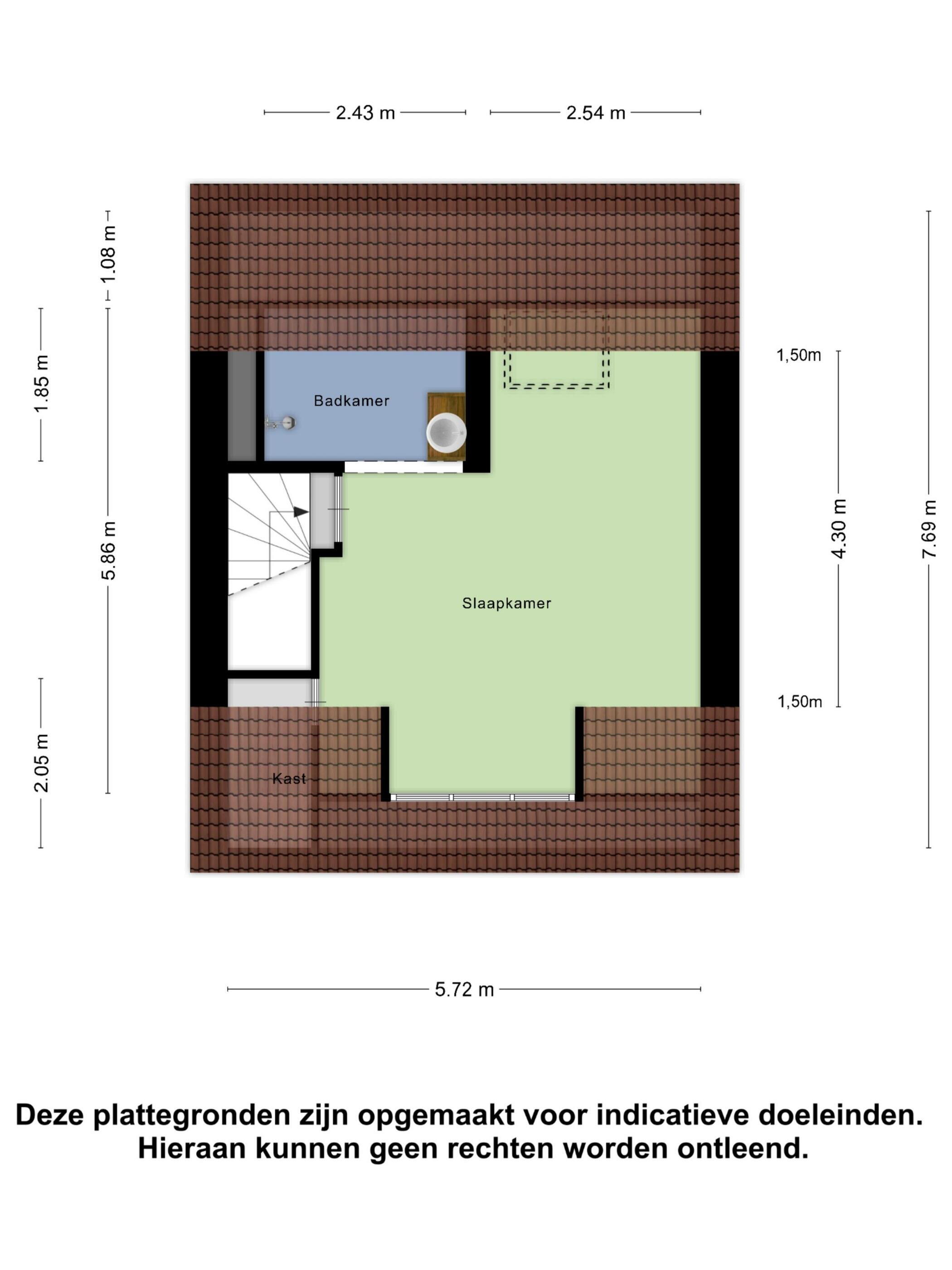Plattegrond 4 - Irenelaan 20, Geleen